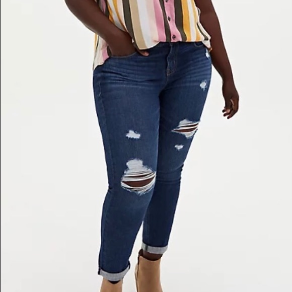 torrid Denim - HOST PICK TORRID Bombshell straight high rise 14R